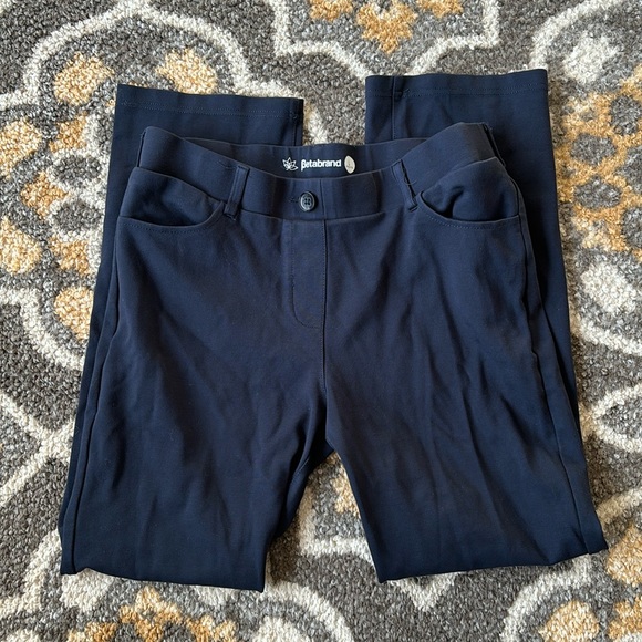 Betabrand Pants - BetaBrand dress pants size large short petite navy